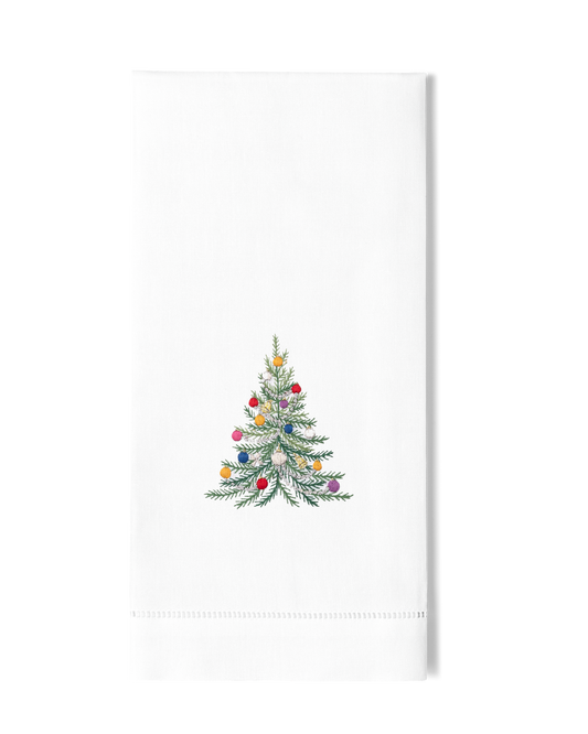 Holiday Tree Hand Towel