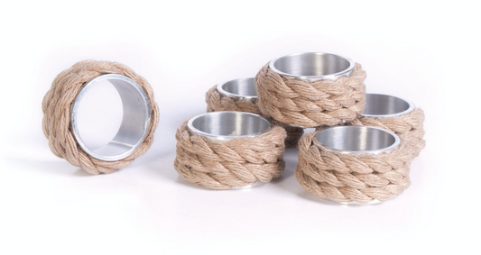 Coastal Napkin Rings - Set of 6