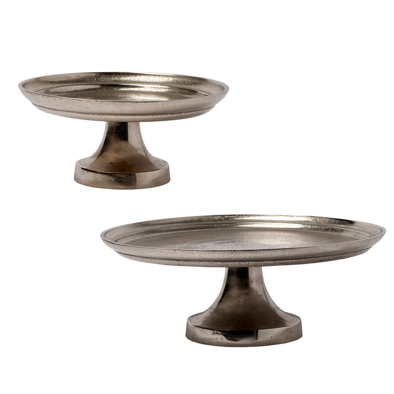Small Aluminum Cake Plate