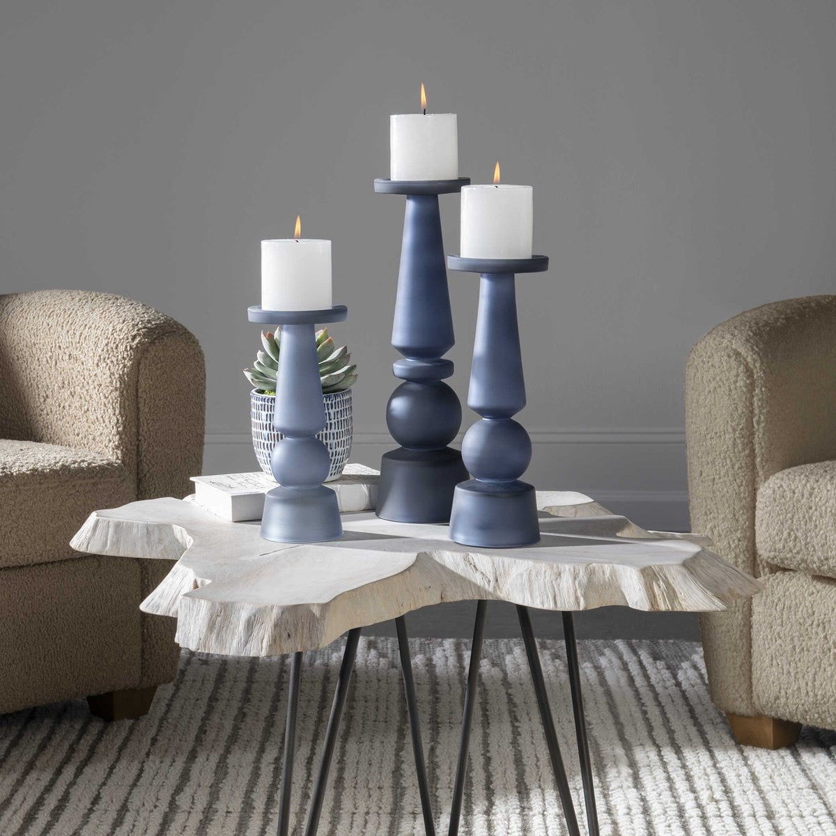Uttermost Cassiopeia Candleholders - Thumbnail 3