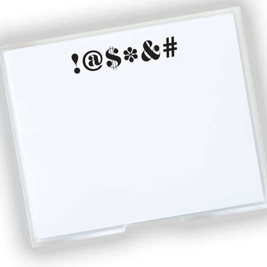 Notepad - Large Typewriter