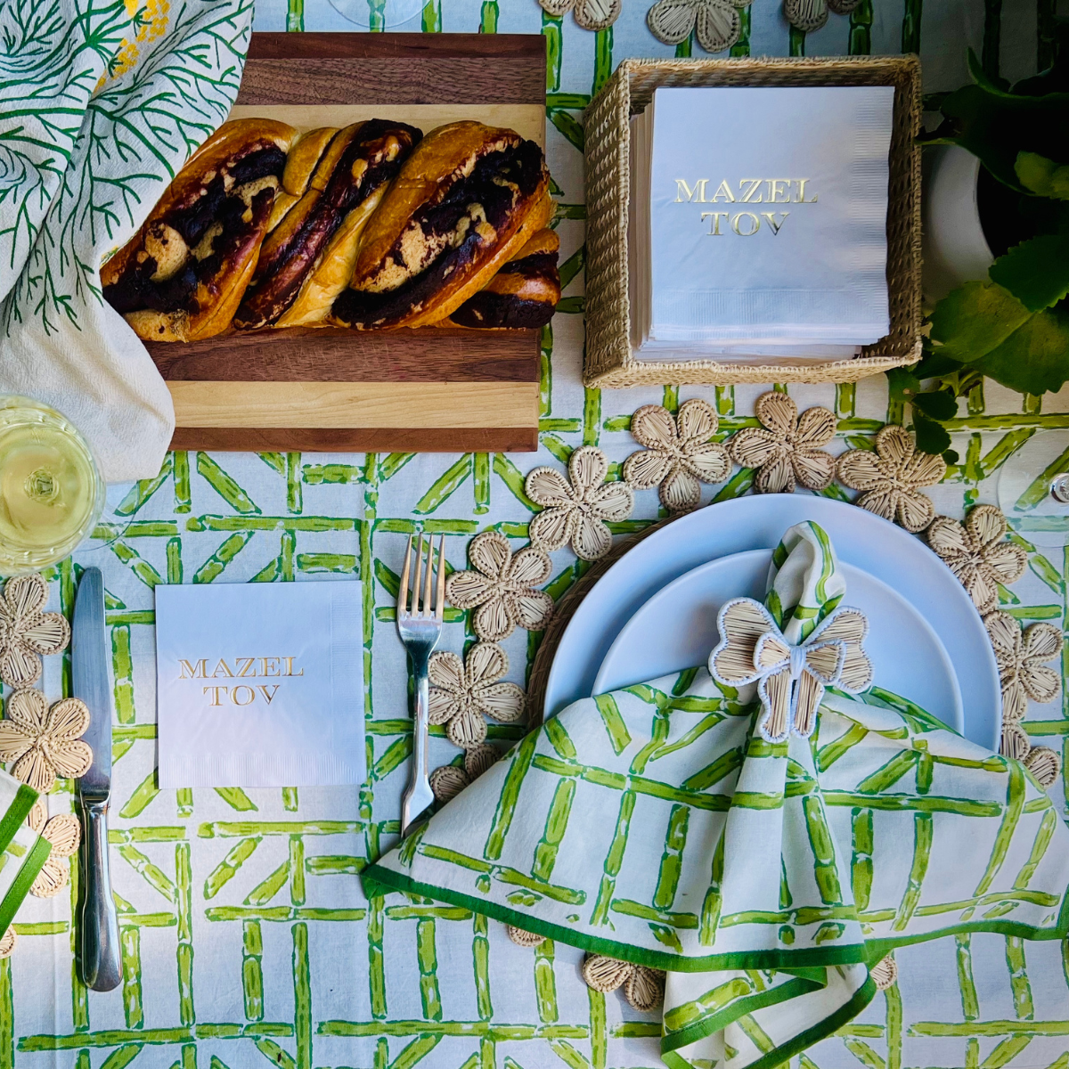 Mazel Tov Cocktail Paper Napkins