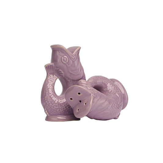 Lilac Gluggle Salt & Pepper Shakers