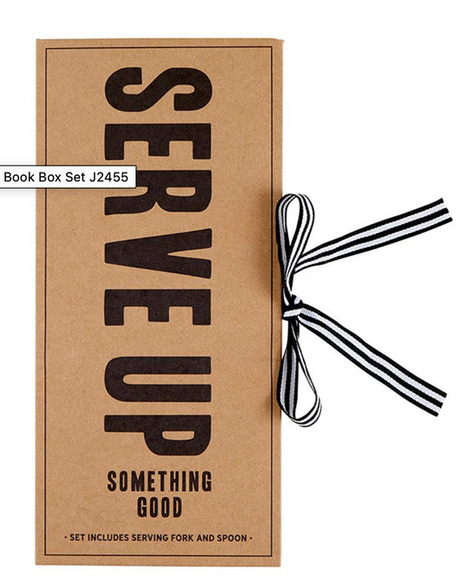 Salad Servers Book Box - Serve Up