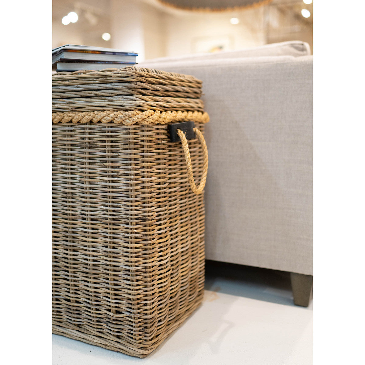 Sabrina Basket Console, Set of 2