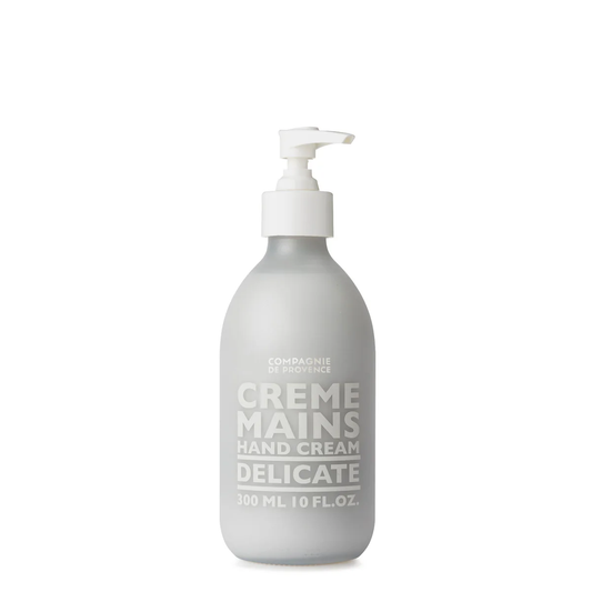 Delicate Hand Cream, 10 oz. Glass