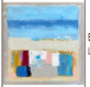 Art, "Beach Cabana I" by Kim Romero, 20"x20" on Linen