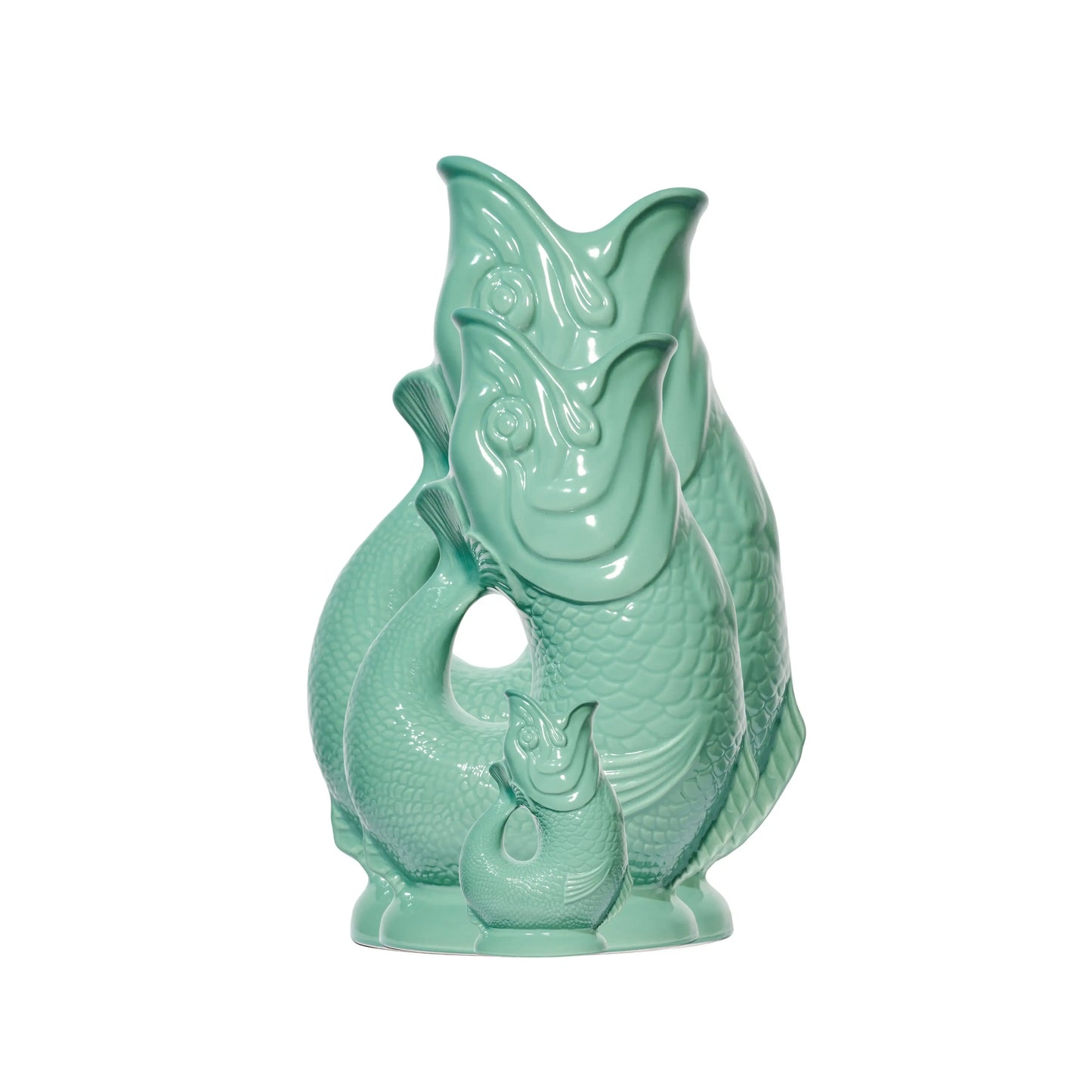 Sea Green Gluggle Jug: XL