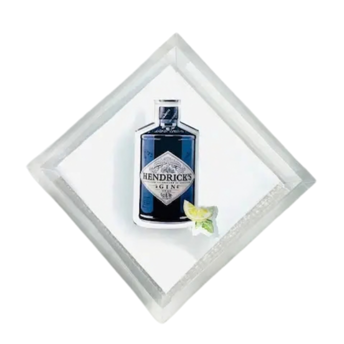 Acrylic Napkin Weight, Gin Lemon Cocktail