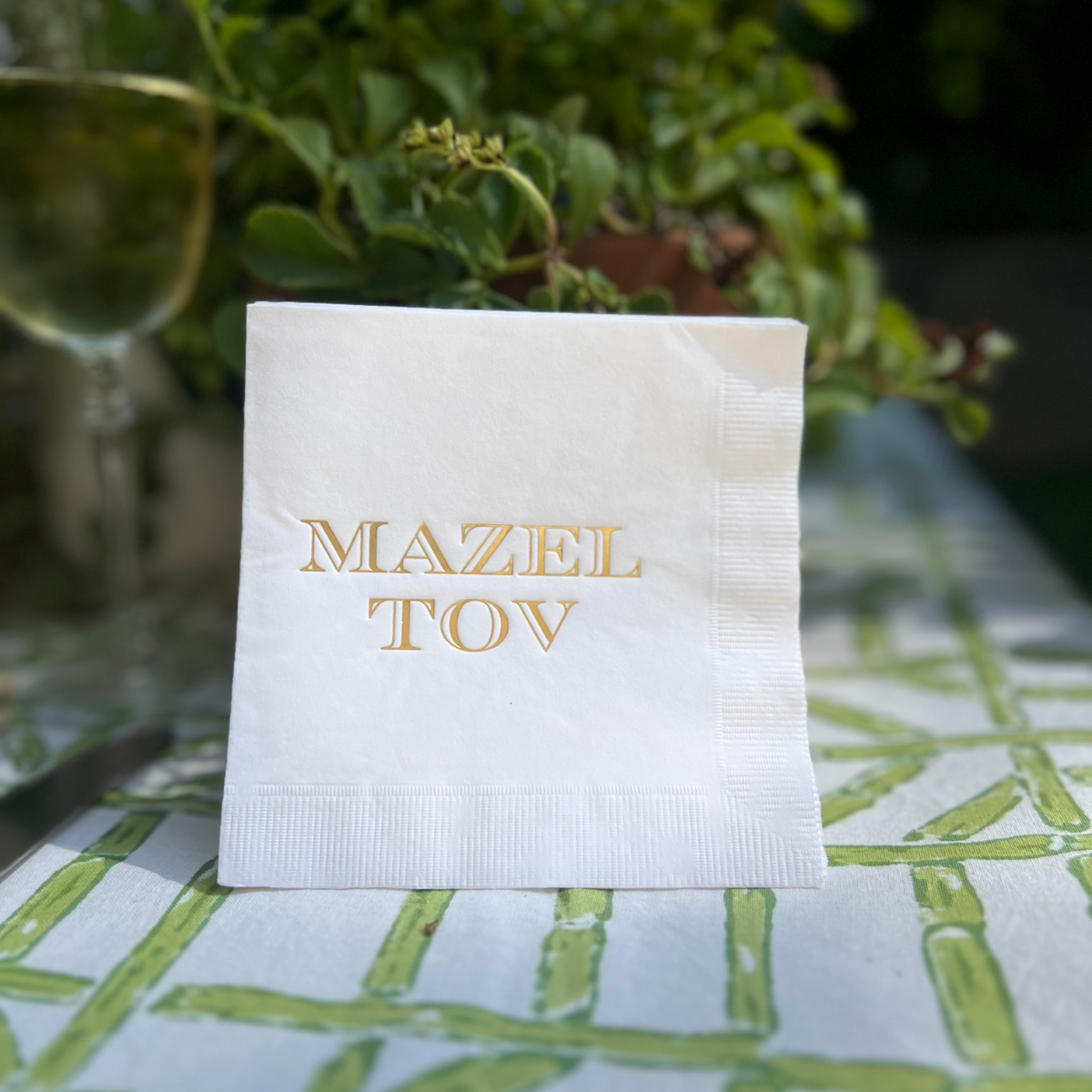 Mazel Tov Cocktail Paper Napkins