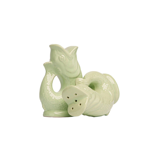 Pistachio Gluggle Salt & Pepper Shakers