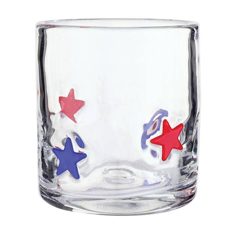DOF Icon Glass - Star: Glass / 16 oz, 4" h