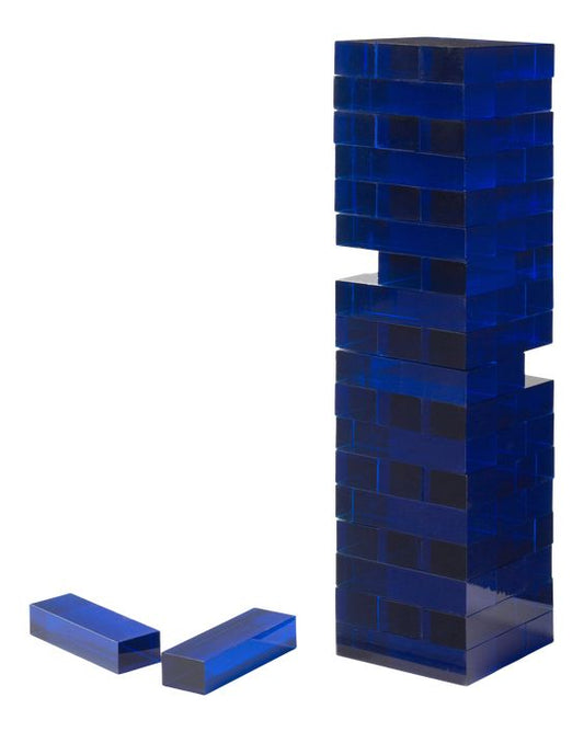 Blue Acrylic Tumble Tower