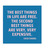 The Best Things in Life - Cocktail Napkin