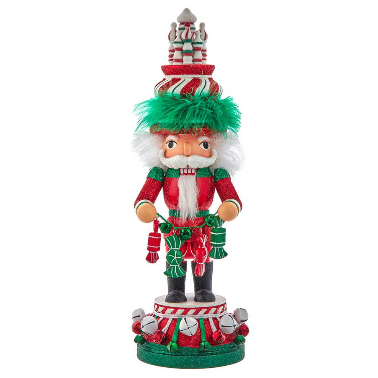 Candy Tower Hat Nutcracker - 15"