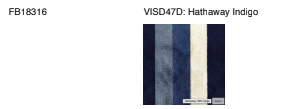 Hathaway Indigo 22" Pillow