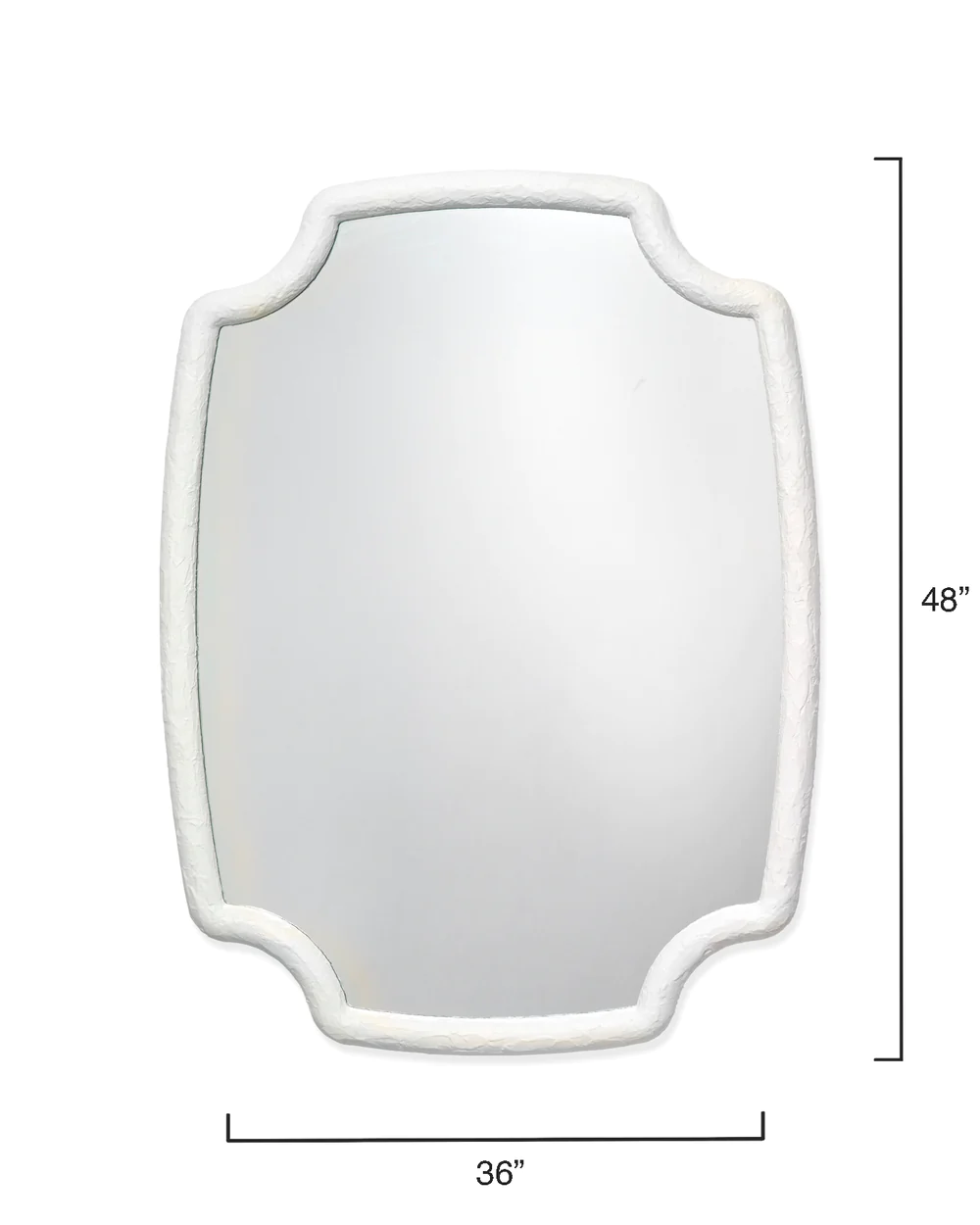 White Selene Mirror