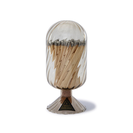 HelixMatch Cloche, Silver w/Siver Tip Matches