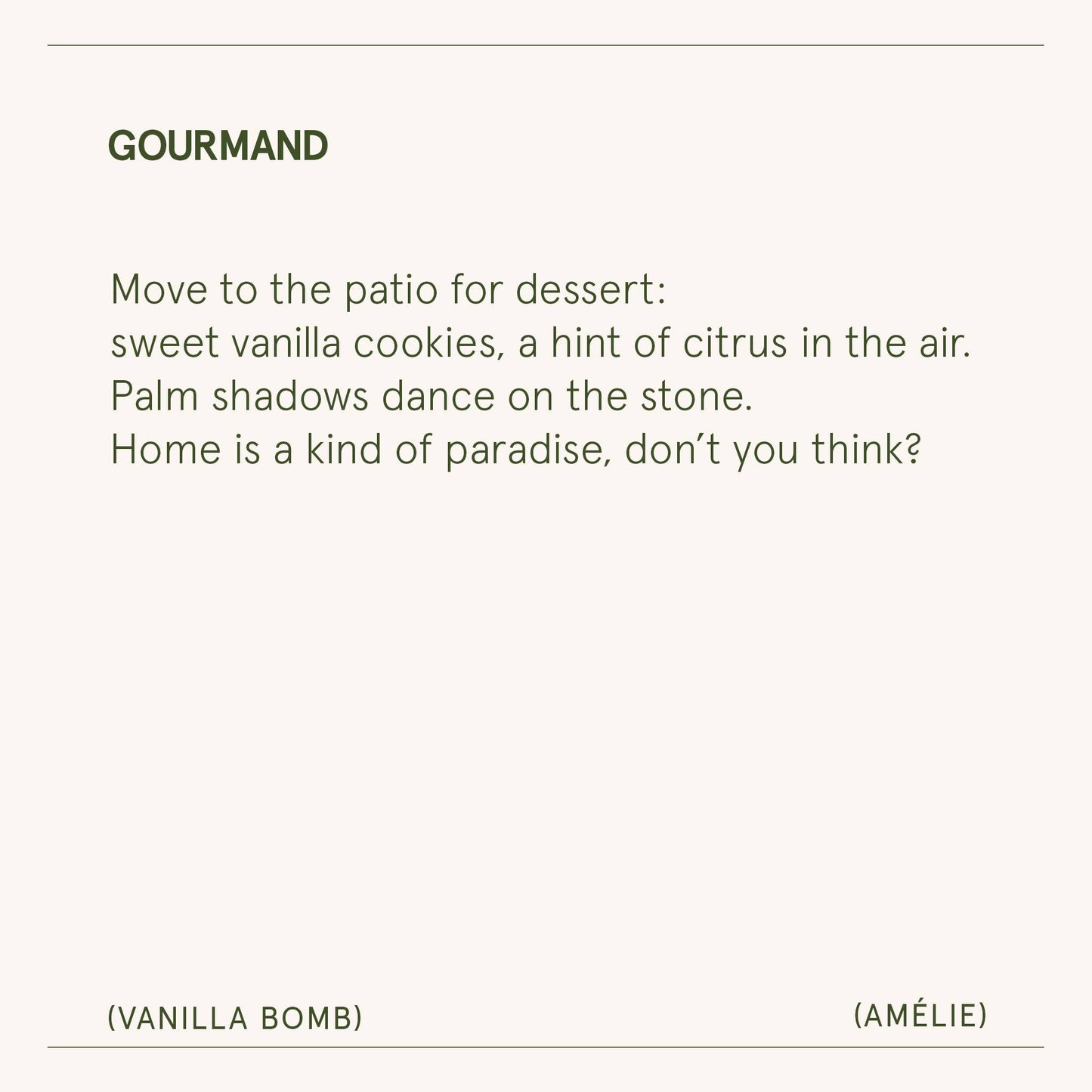 Amélie - Vanilla Bomb 7oz Candle Tester