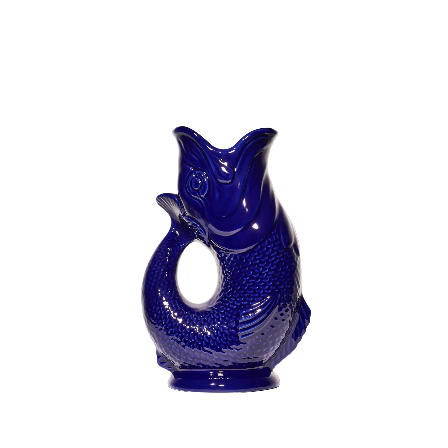 Cobalt Blue Gluggle Jug: XL