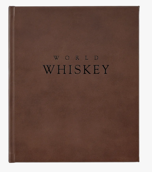 World Whiskey - Leather Bound Book