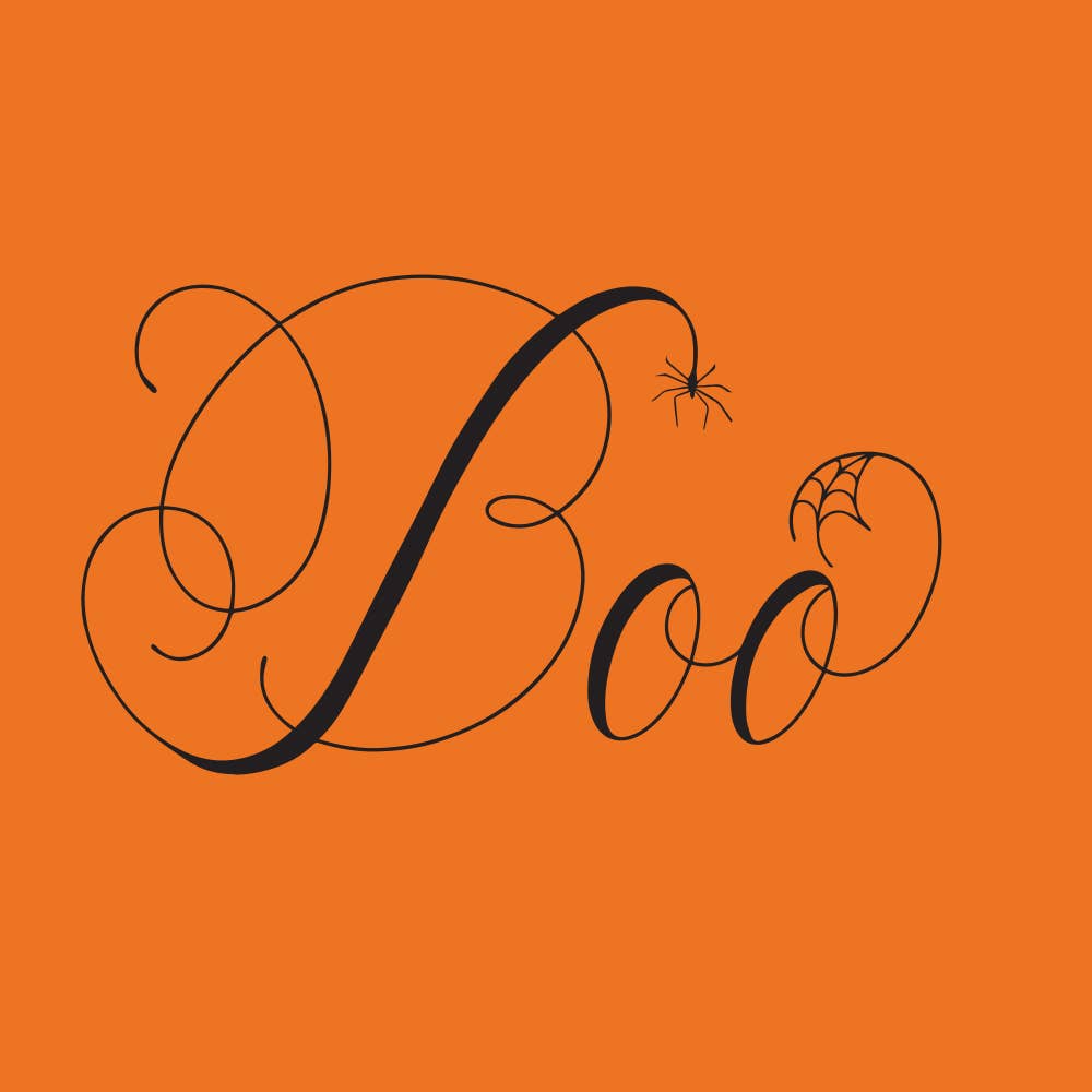 Funny Halloween Cocktail Napkins | Boo - 20ct