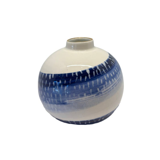 Bud Vase - Swoosh Delft