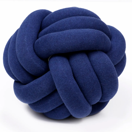 Blue Knot Pillow