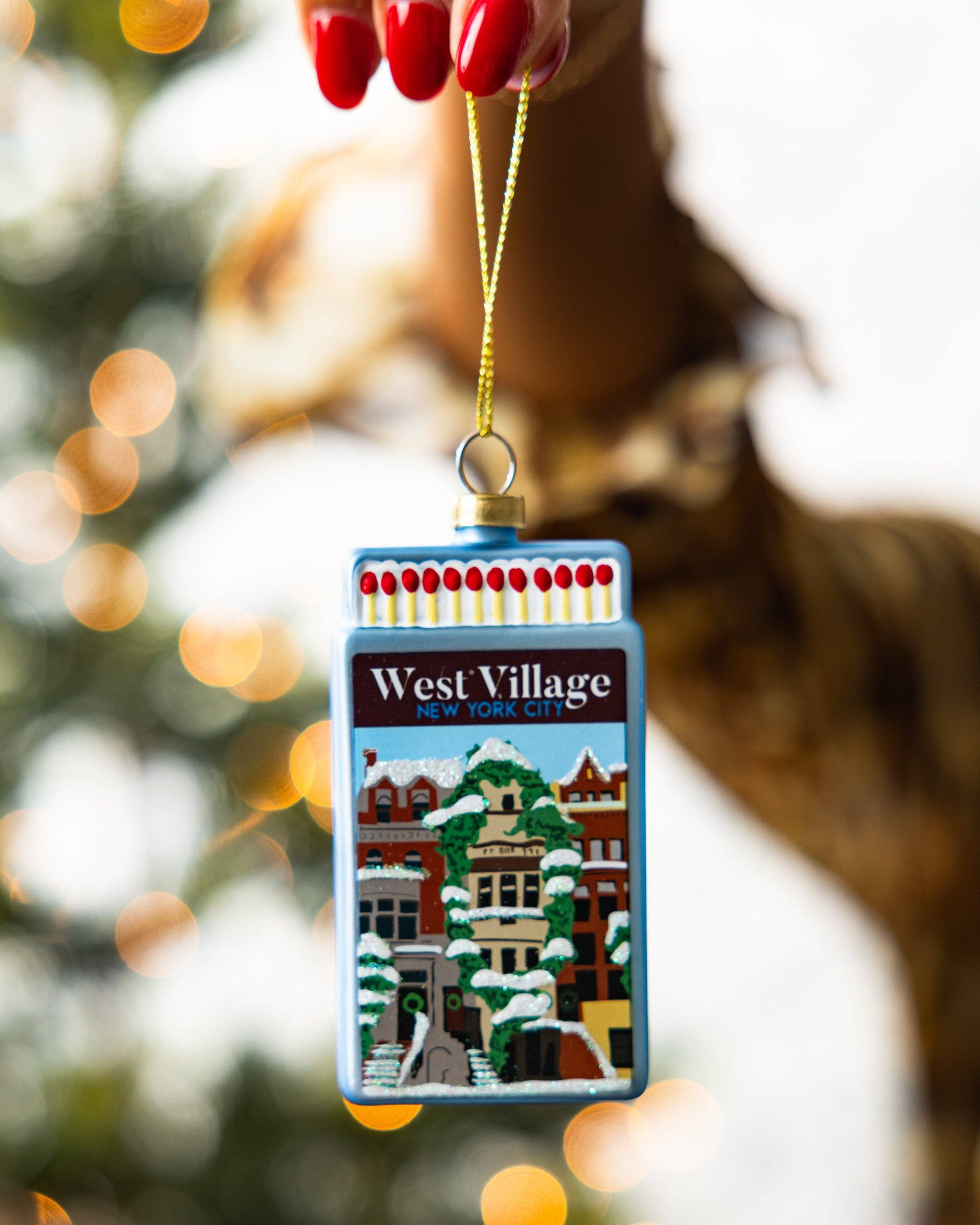 Matchbook Ornament - West Village - Thumbnail 4