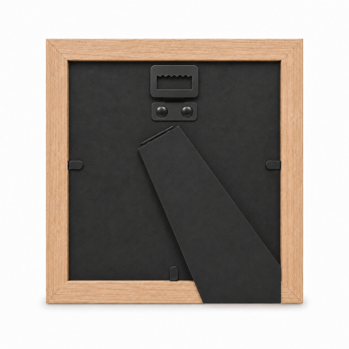 4 x 4" Square MDF Mini Picture Frame: White / 4x4" (10x10cm) — with a mat