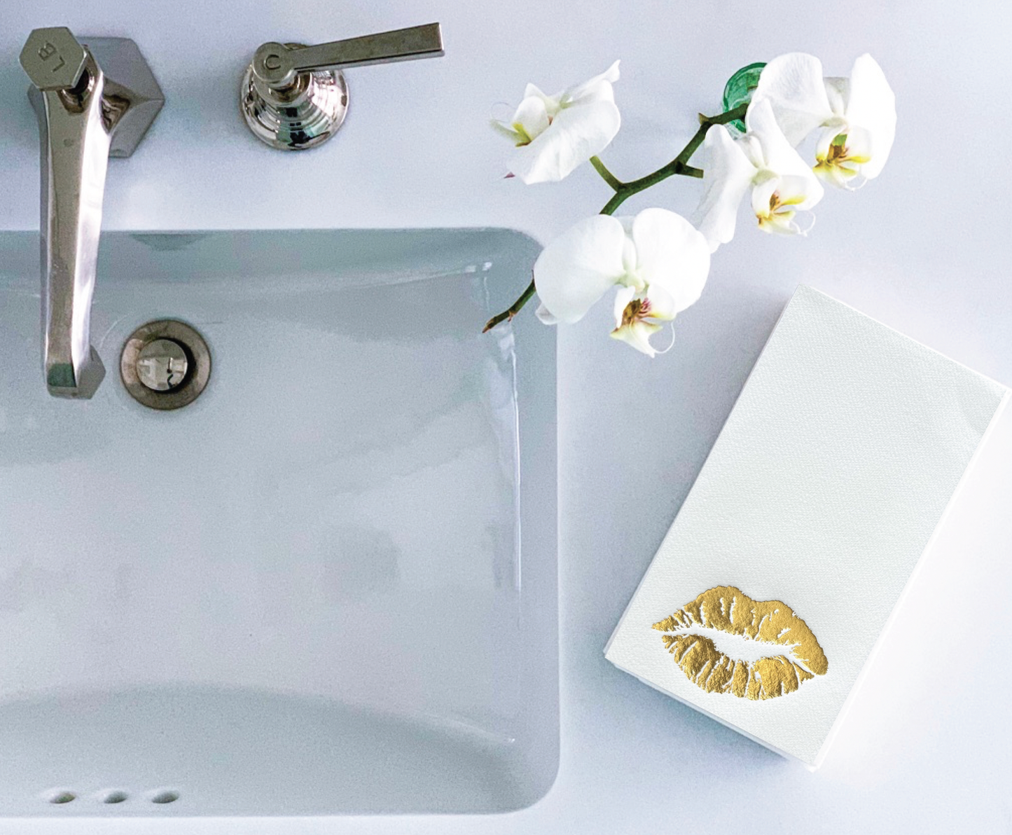 Cloth-Like Disposable Guest Towels: No Selfies in the Bathroom