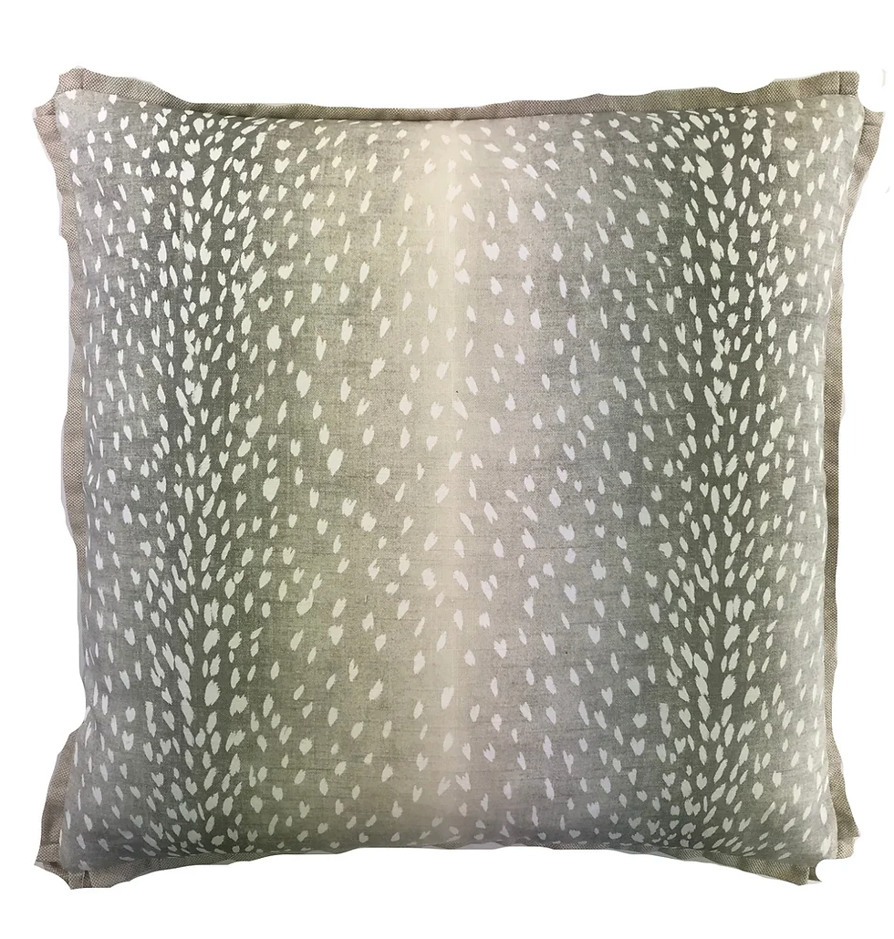 Finch & Co Deer Linen Lumbar