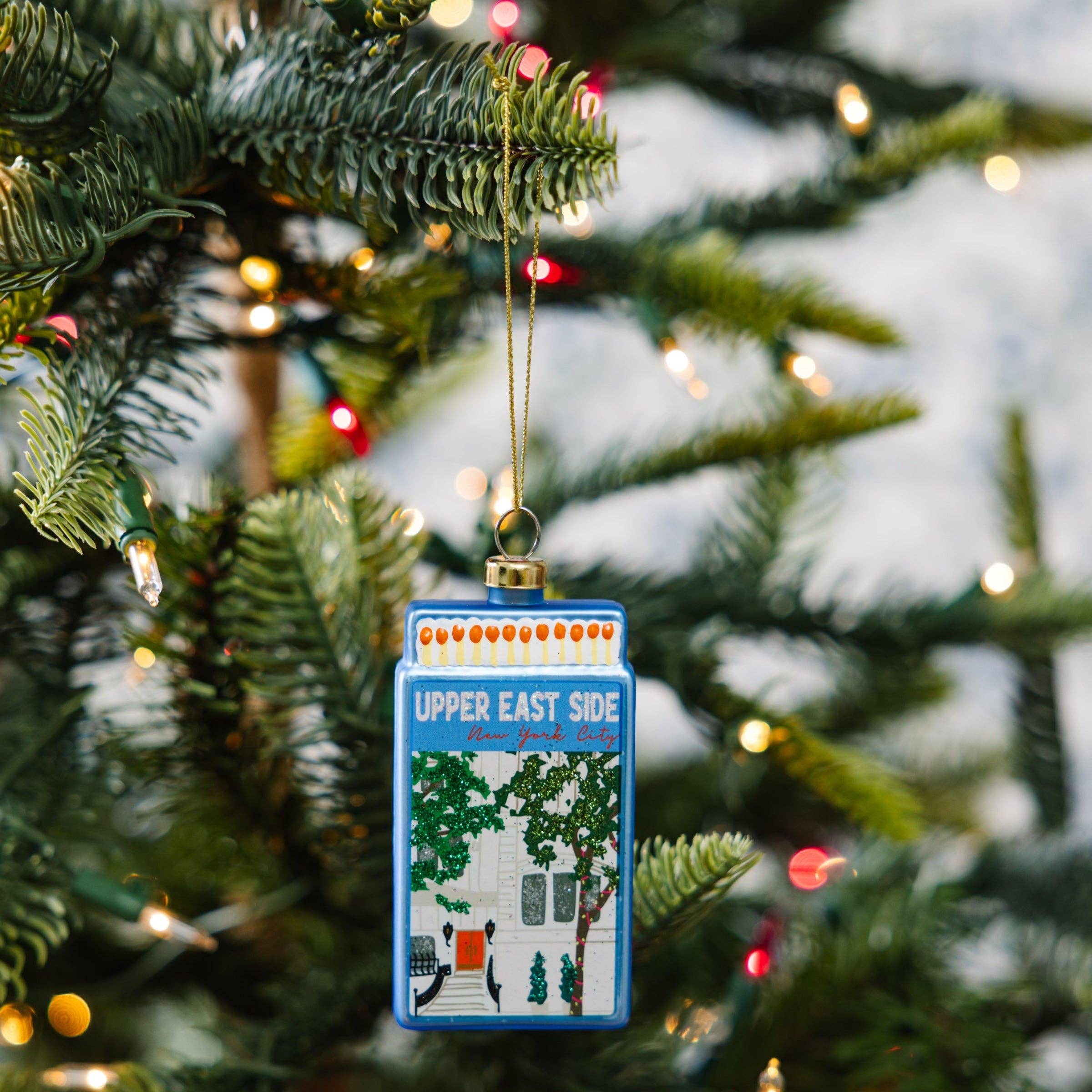 Matchbook Ornament - Upper East Side - Thumbnail 3