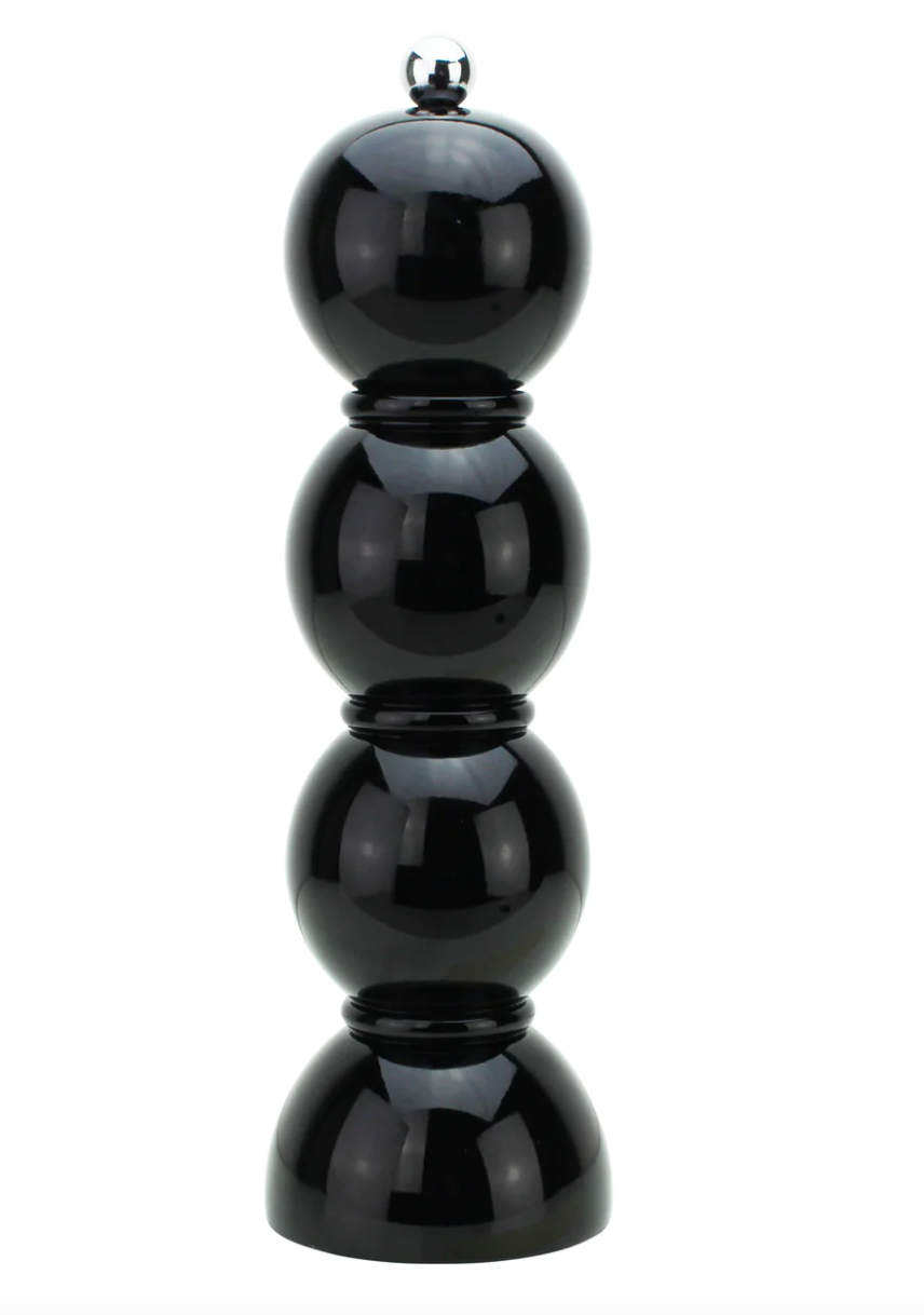 Black Lacquer Salt/Pepper Mill