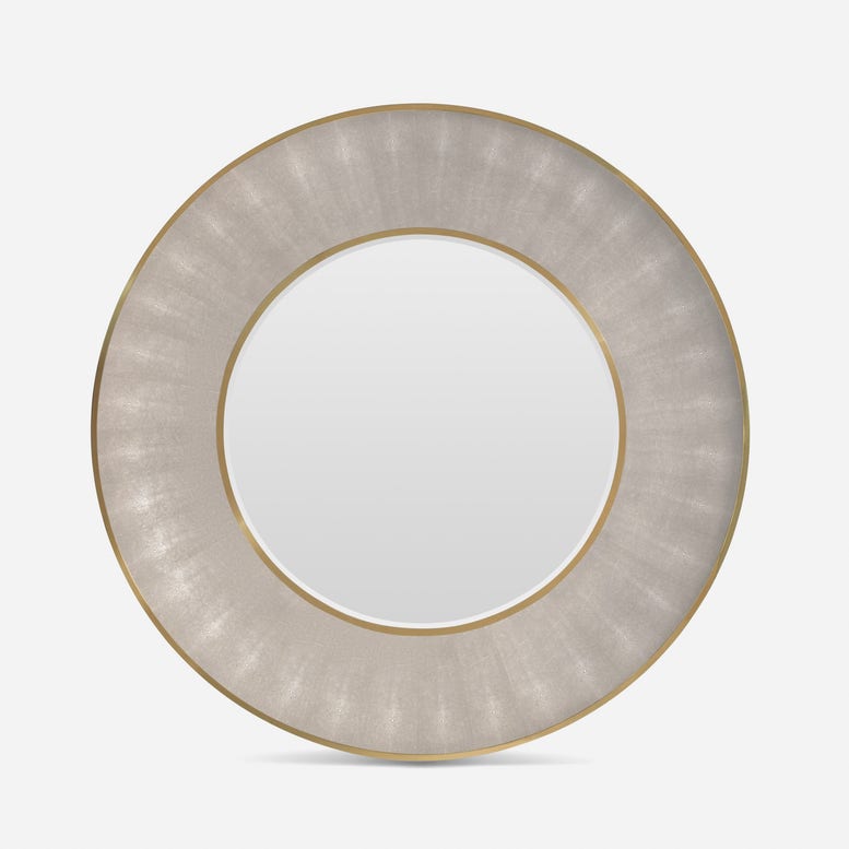 Armond Sand/Gold Mirror, 38"