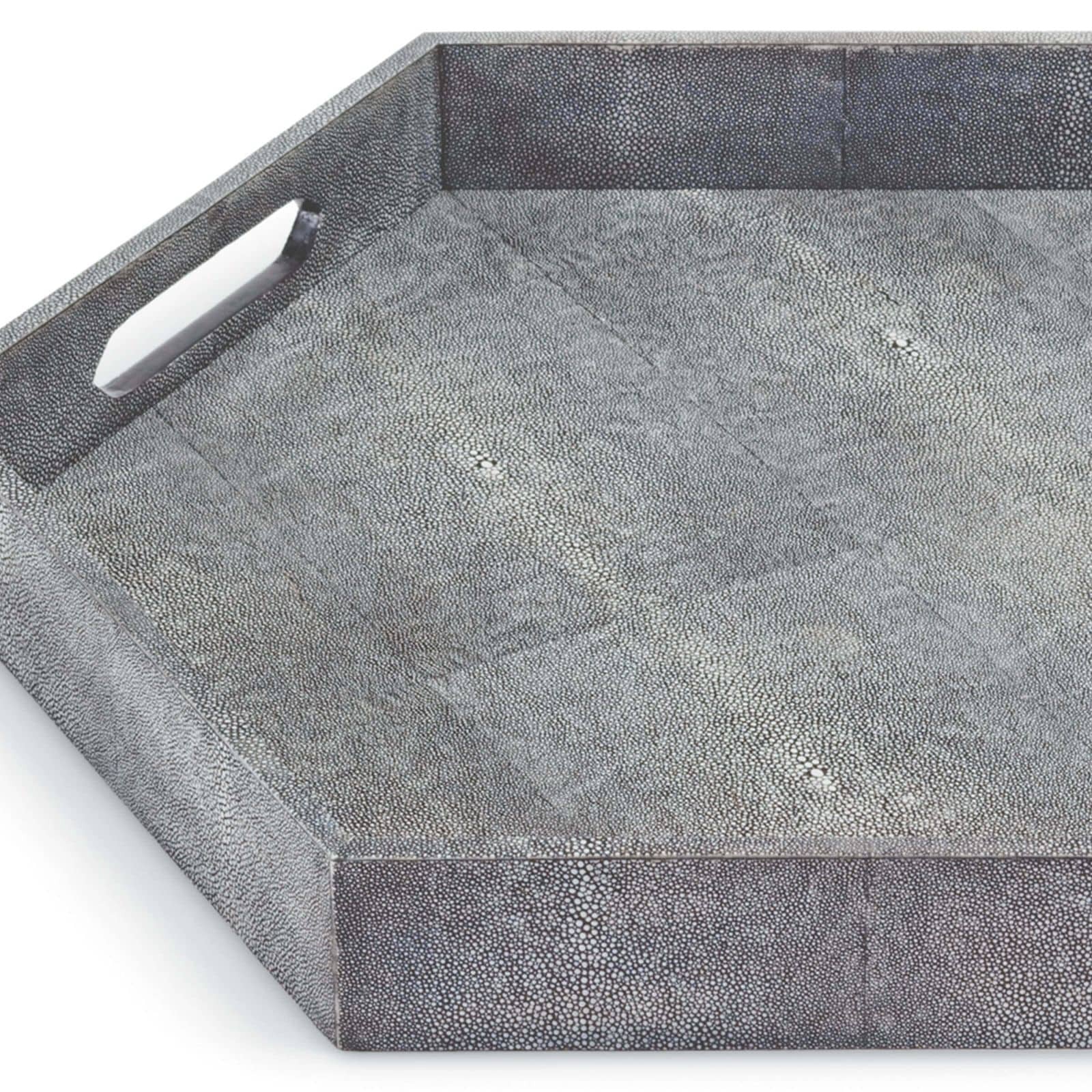 Shagreen Hex Tray - Thumbnail 3