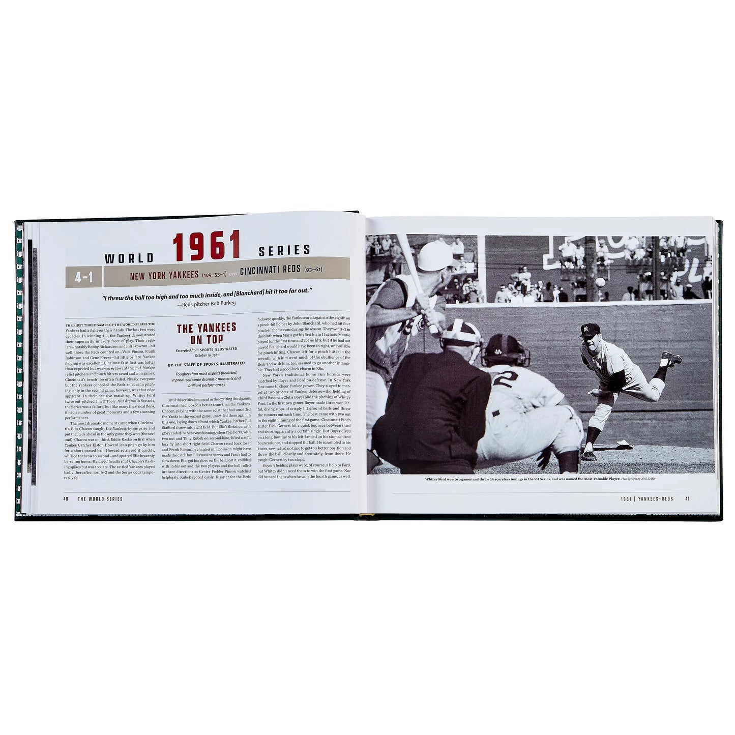 World Series Leather Book