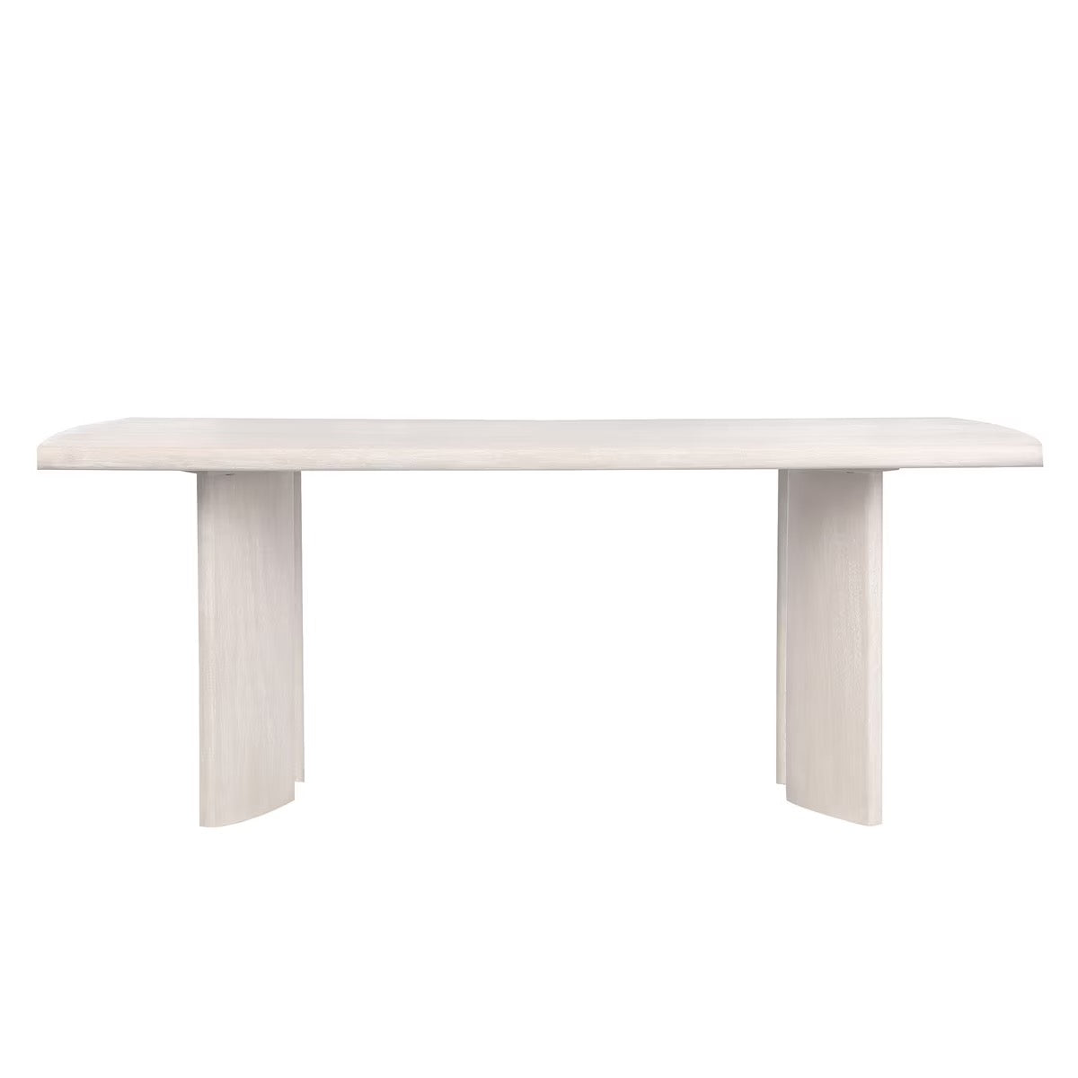 Bullnose Dining Table w/ Curved Legs
