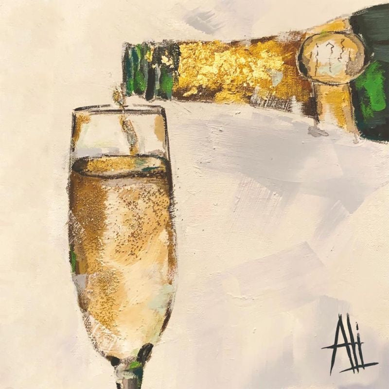 Bev - The Art of Champagne Napkins