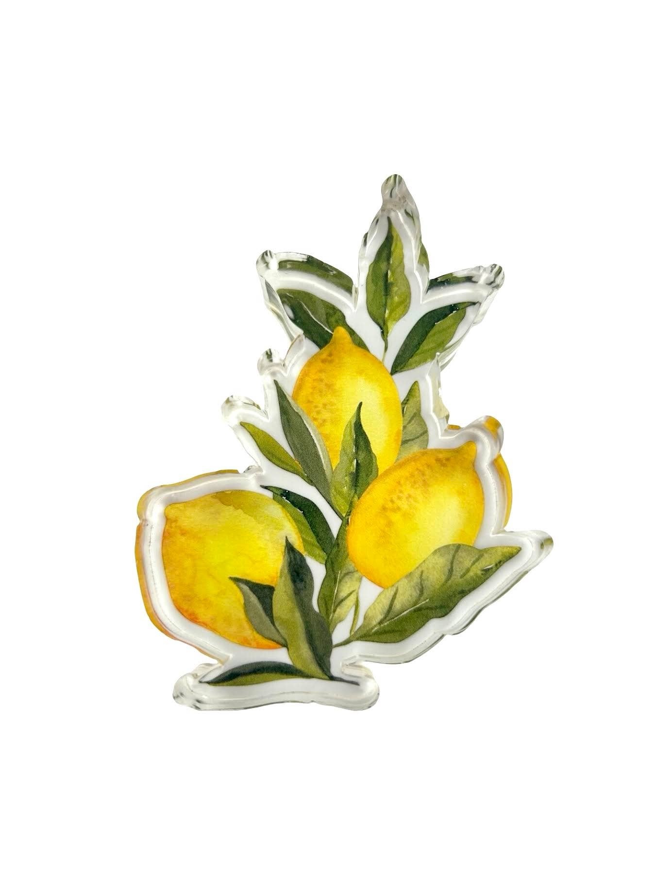 Acrylic Napkin Weight, Lemons