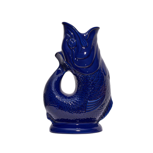Cobalt Blue Gluggle Jug: XL