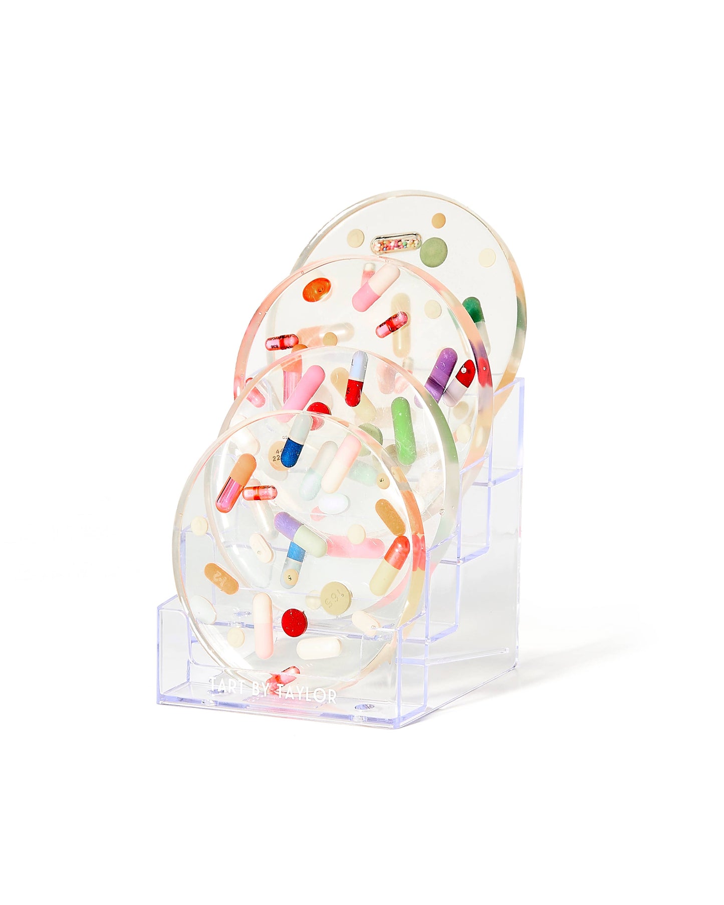 Acrylic Coaster Riser Display