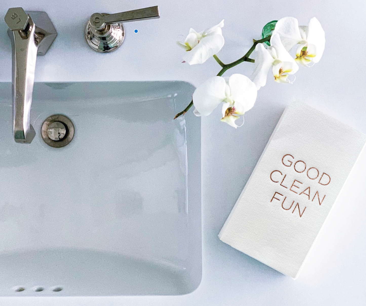 Cloth-Like Disposable Guest Towels: Hurry Back You're Missing the Fun