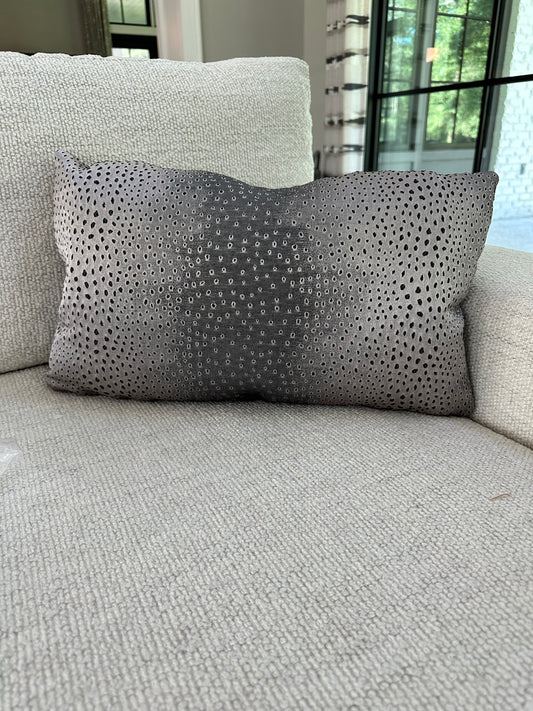 Lounge Lizard Onyx Lumbar Pillow