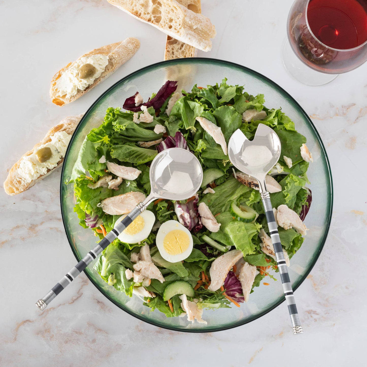 Jubilee Salad Servers - Shades of Graphite