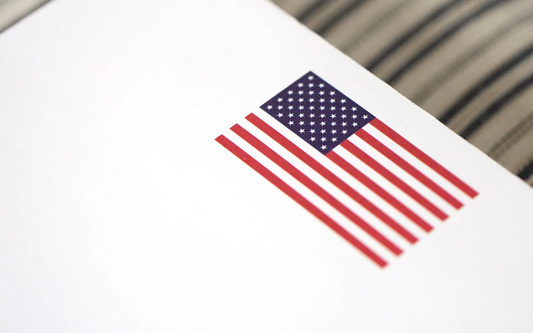 US Flag Luxe Notepad