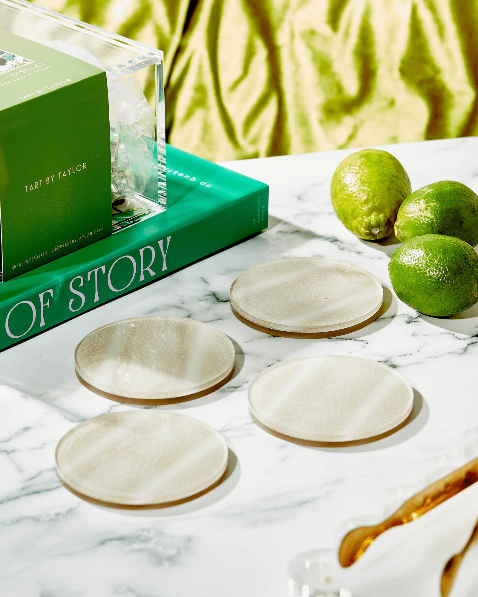 Fawn Print Coaster, Set of 4 - Thumbnail 3