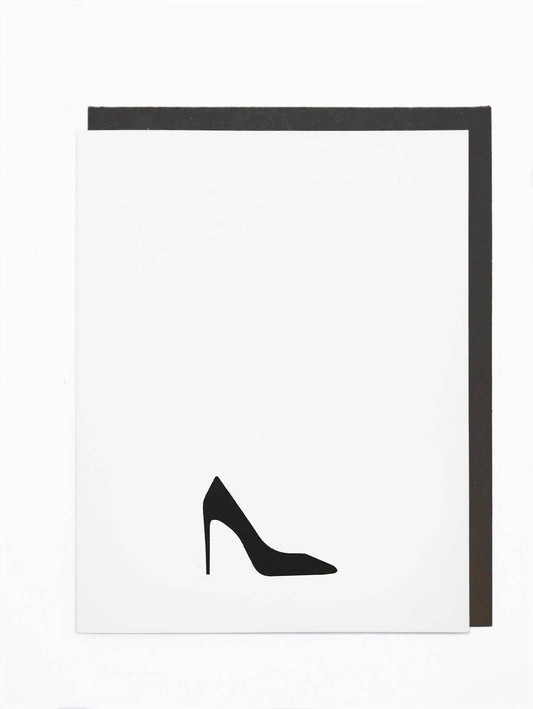 Stiletto Silhouette Letterpress