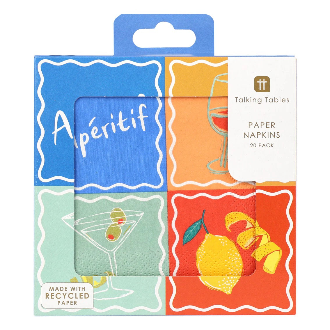 Bon Appetit Aperitif Recycled Paper Napkins