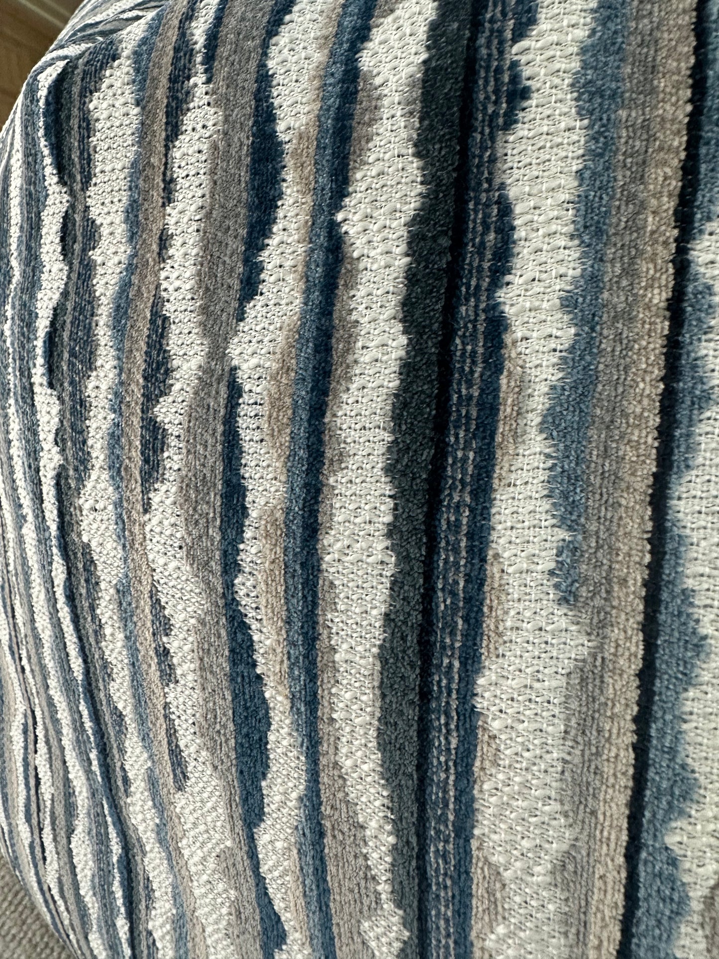Spacewalk Blue Smoke Pillow